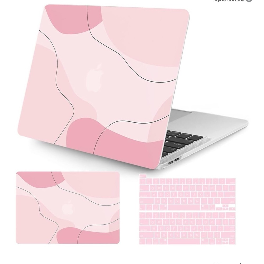 Seorsok MacBook Pro 13 inch‎ Case M2 A1706 A1708 A1989 A2159 A1989 Pink
